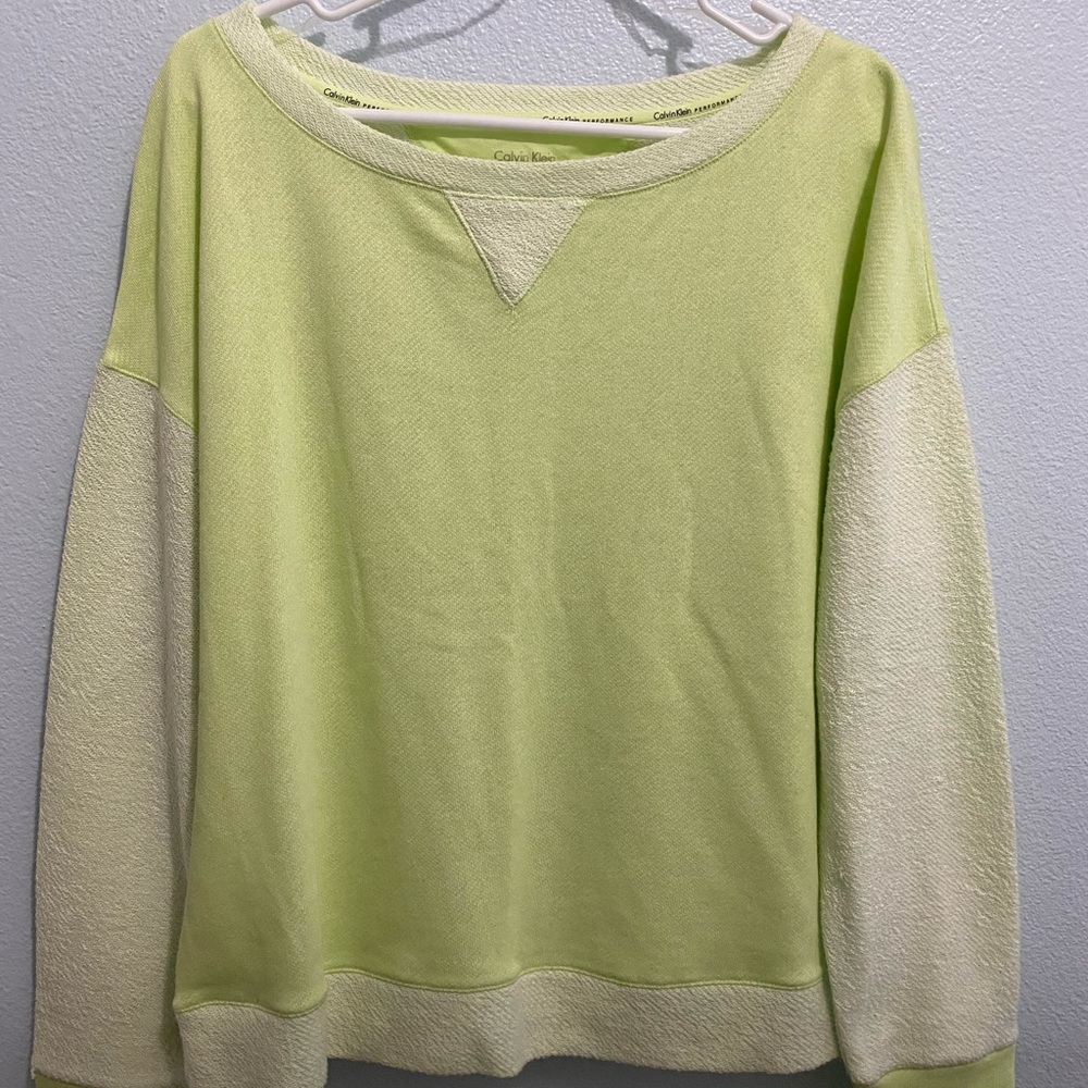 Calvin Klein crew neck lightweight sweatshirt